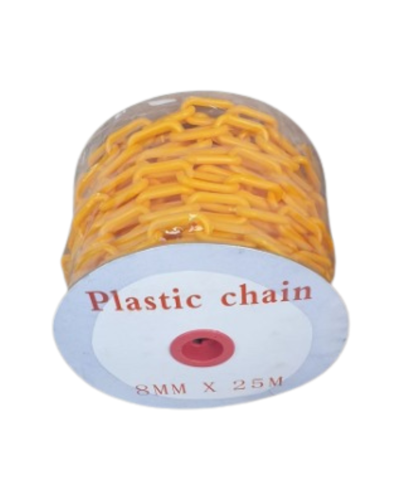 2 Rantai Plastik Traffic Cone / Plastic Chain tebal - Gambar 1